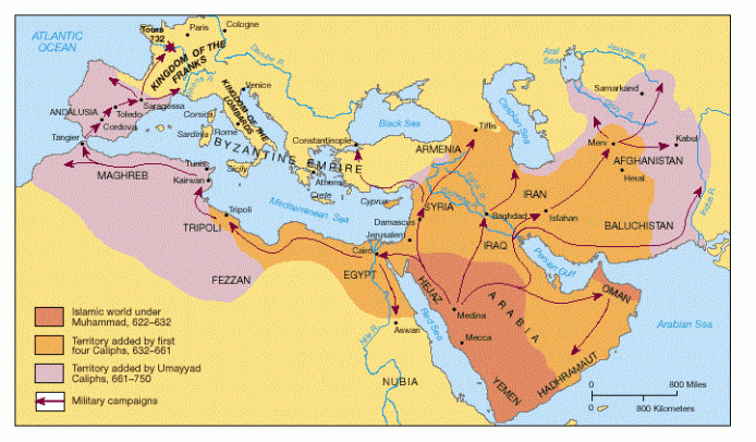 Muslim and ummayad_empire.gif