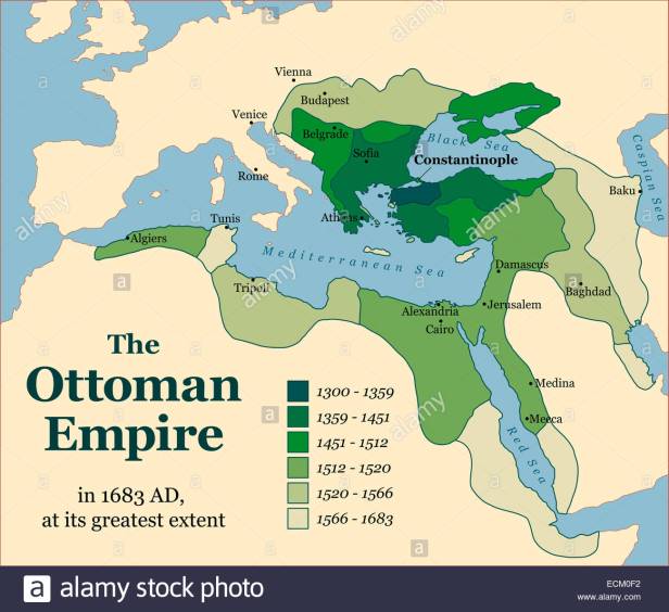 the-ottoman-empire-at-its-greatest-extent-in-1683-ECM0F2.jpg