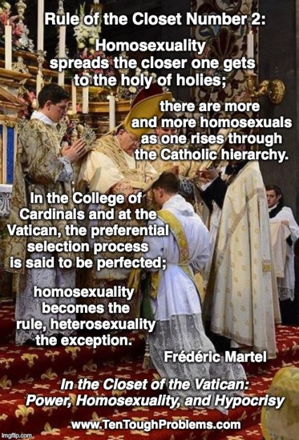 Image result for in the closet of the vatican texts
